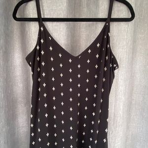 LOFT black maxi dress